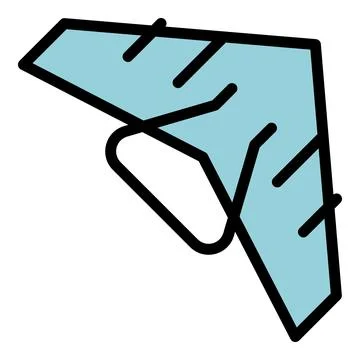 Hobby gliding icon vector flat イラスト素材