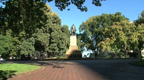 Hobert capital Tasmania Stock Footage