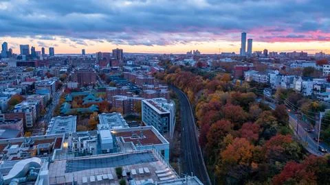 Hoboken in Fall Stock Photos