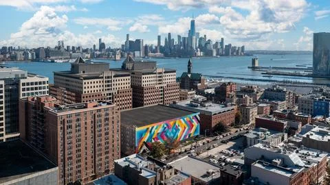 Hoboken Mural Stock Photos