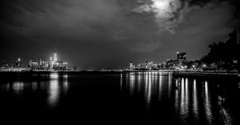 Hoboken night Foto stock