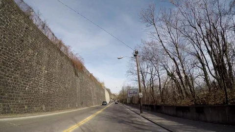 Hoboken NYC View Hyperlapse 4K Stock Footage 101267941