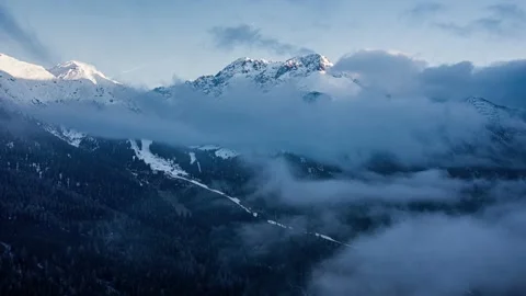 Hochimst morning clouds Video stock 239366665