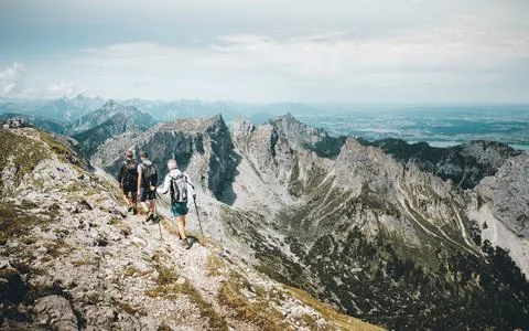 Hochplatte Mountain Stock Photos