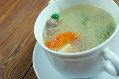 Hochzeitssuppe Stock-Fotos