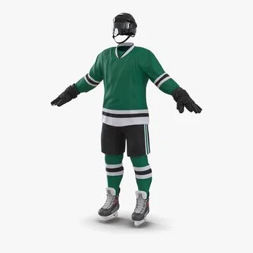 Hockey Equipment Generic 3D Model