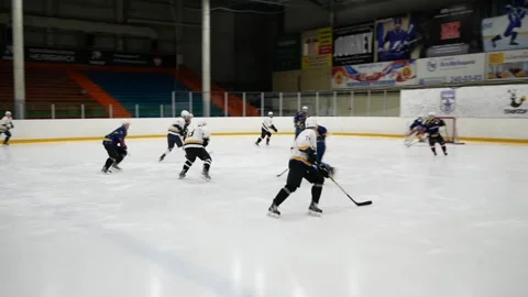 Hockey Stock Footage 185432665