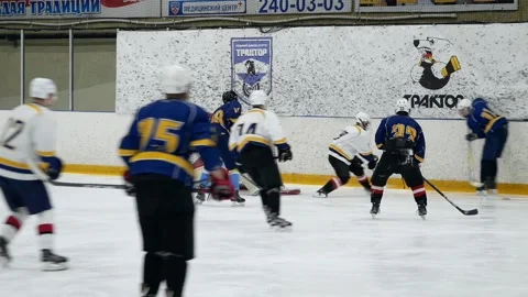 Hockey Stock Footage 185433090