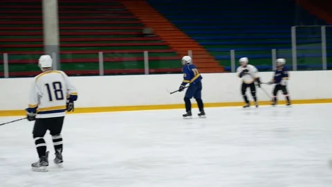 Hockey Stock Footage 185433143