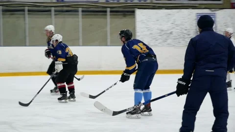 Hockey Stock Footage 185433285