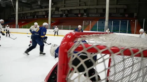 Hockey Stock Footage 185433427