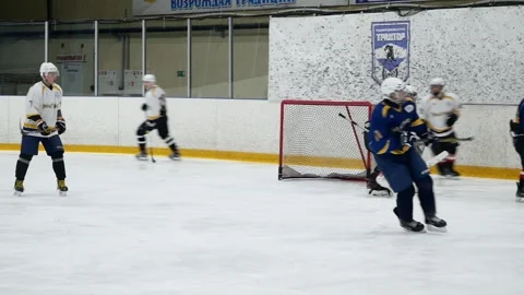 Hockey Stock Footage 185433486