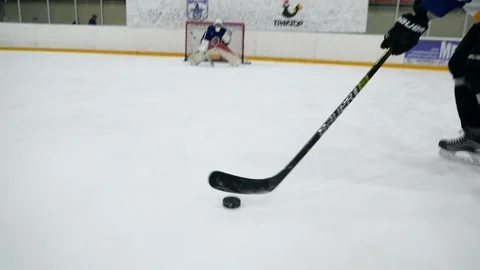 Hockey Stock Footage 185433659