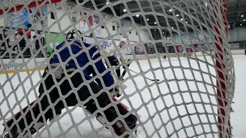 Hockey Stock Footage 185433685