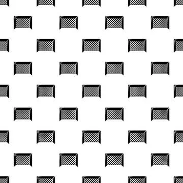 Hockey gate pattern vector seamless 스톡 일러스트