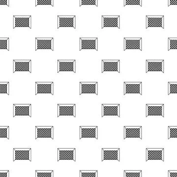 Hockey gate pattern vector seamless Illustrazione stock