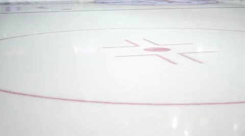 Hockey Ice Reflection Video stock 67578741