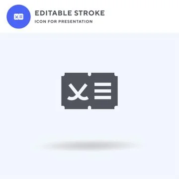 Hockey icon vector, filled flat sign, solid pictogram isolated on white, logo Illustrazione stock