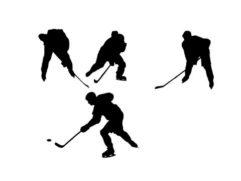Hockey.  Stock Illustration