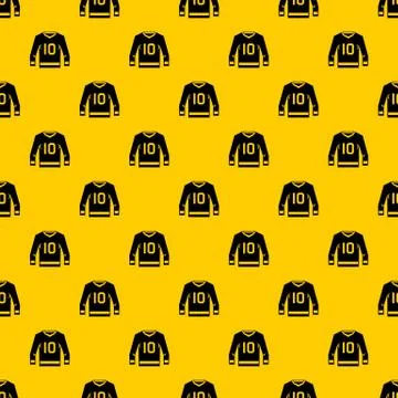 Hockey jersey pattern vector Stock Illustration