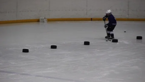 Hockey player Stock Footage 102446859