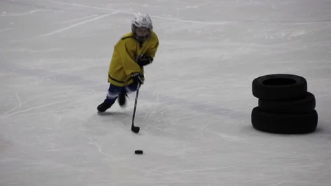 Hockey player Stock Footage 102446952