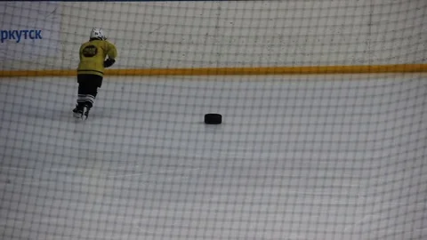 Hockey player Stock Footage 102446970