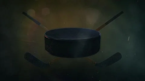 Hockey Puck Stock Footage 45548050