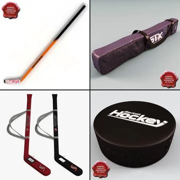 3D Model: Hockey Stick V5 ~ Buy Now #91536169