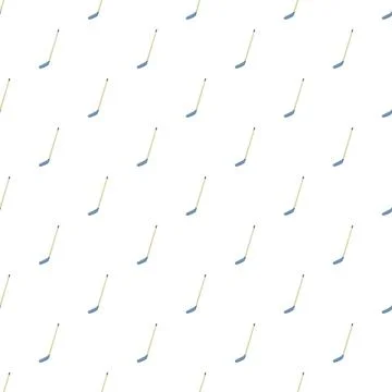 Hockey stick pattern repeating on white background 스톡 일러스트