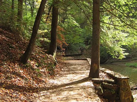 Hocking Hills Ohio Stock Photos