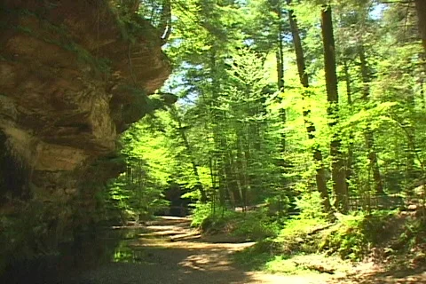 Hocking Hills state park - Logan, Ohio  動画素材 90308