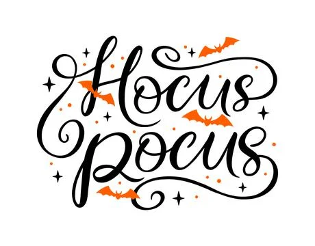 Hocus Pocus Halloween Stock Illustration