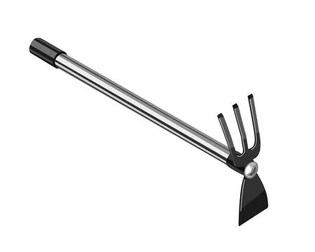 Hoe and pitchfork Stock-Illustration
