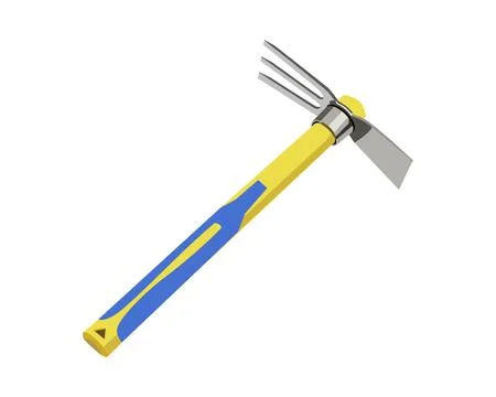 Hoe and Pitchfork Stock-Illustration