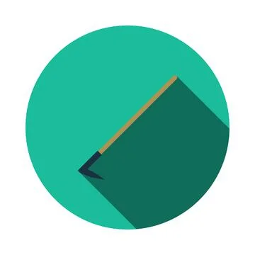 Hoe Icon Stock Illustration