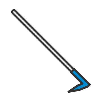 Hoe Icon Stock Illustration