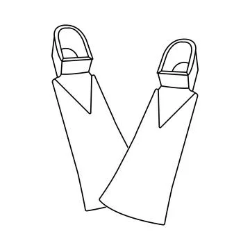 Hoe icon Illustrazione stock