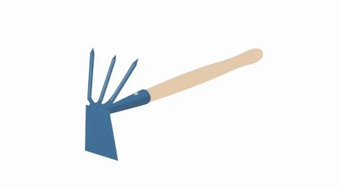 Hoe Stock Illustration