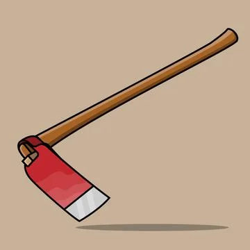 Hoe Stock Illustration