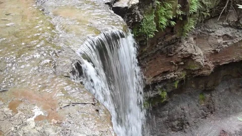 Hoerschbach waterfall Stock Footage 269546743