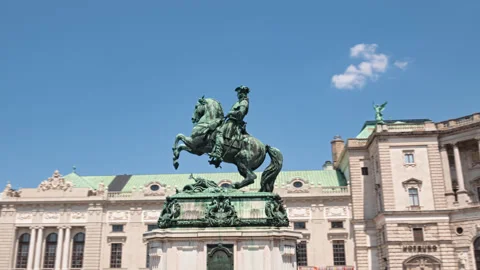 Hofburg hyperlapse, Vienna Stock Footage 272248103