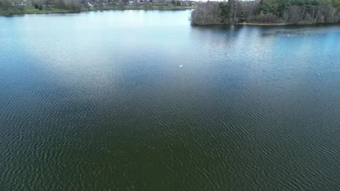 Hogganfield Loch Stock Footage 245104508