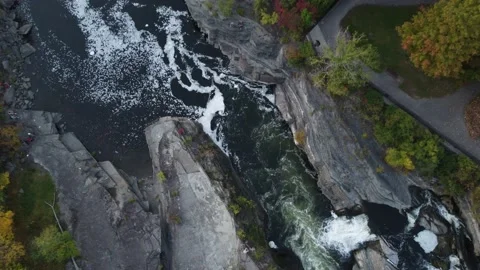 Hoggs Back Waterfall Stock Footage 162599102