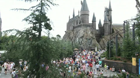 Hogwarts Castle Stock Footage 768311