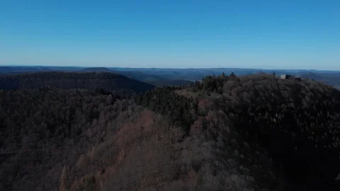 Hohenbourg Castle Stock Footage 128937851