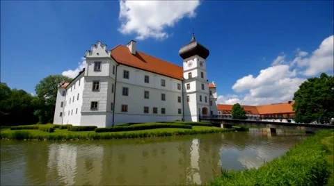 Hohenkammer palace Stock Footage 48502372