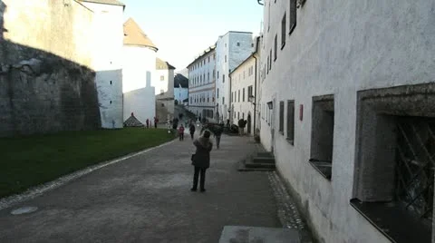 Hohensalzburg Stock Footage