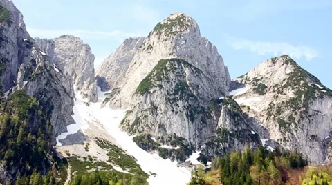 Hoher Dachstein mountains Stock Footage 31884440