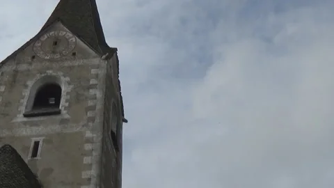 Hohosterwitz castle, tower, wall Stock-Footage 115183275